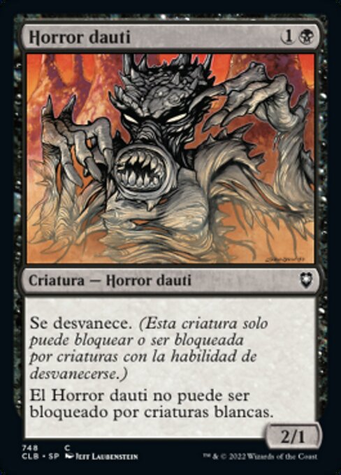 Horror dauti