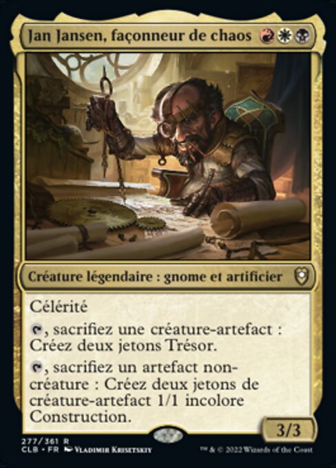 Jan Jansen, Chaos Crafter