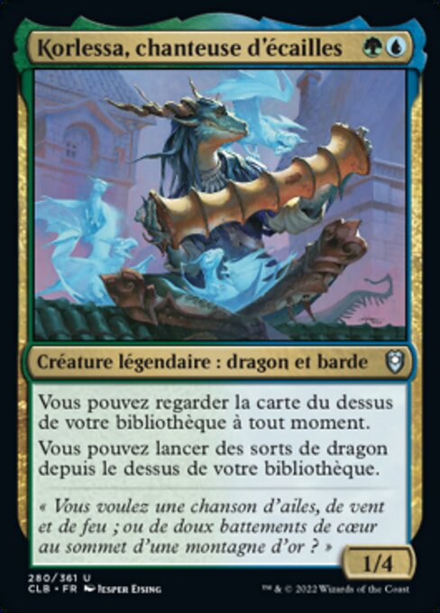 Korlessa, Scale Singer