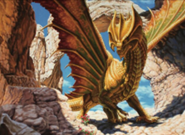 Dragon d'airain ancien