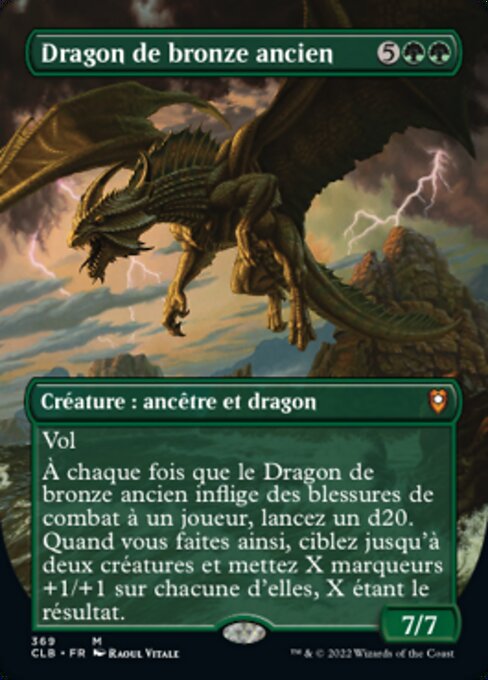 Dragon de bronze ancien