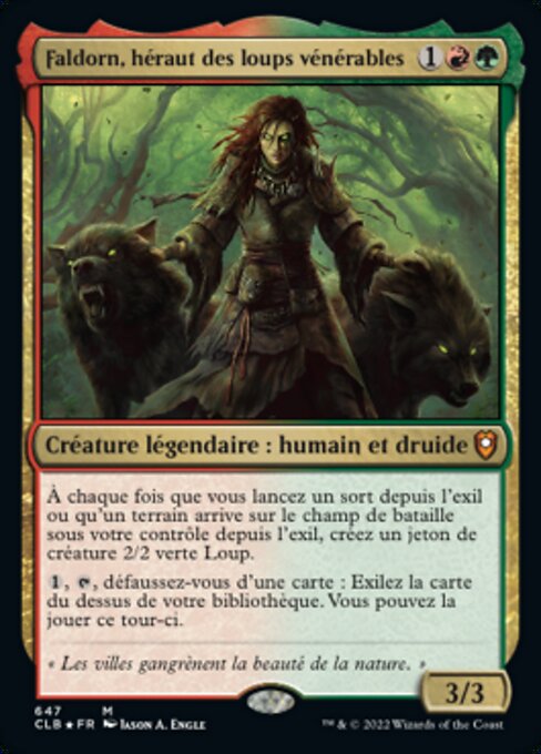 Faldorn, Dread Wolf Herald