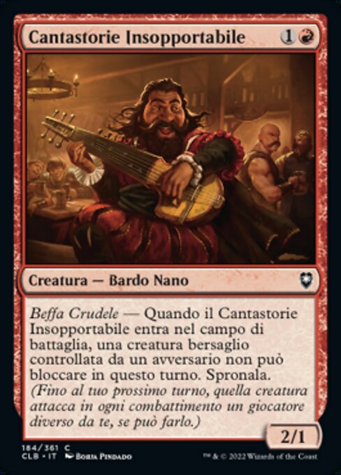 Insufferable Balladeer