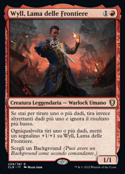 Wyll, Lama delle Frontiere