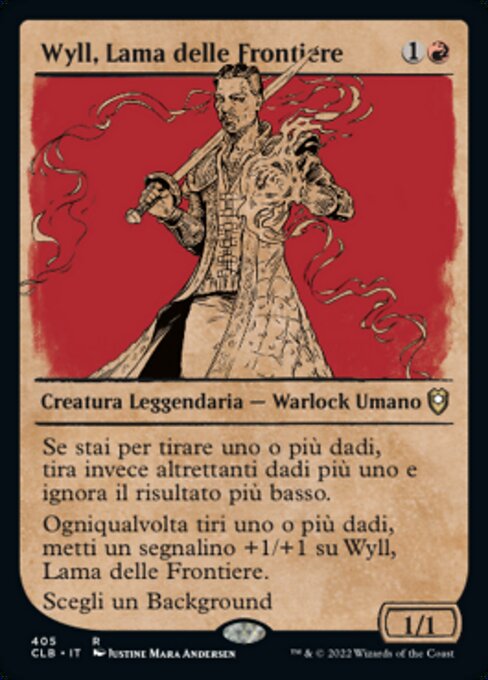 Wyll, Lama delle Frontiere