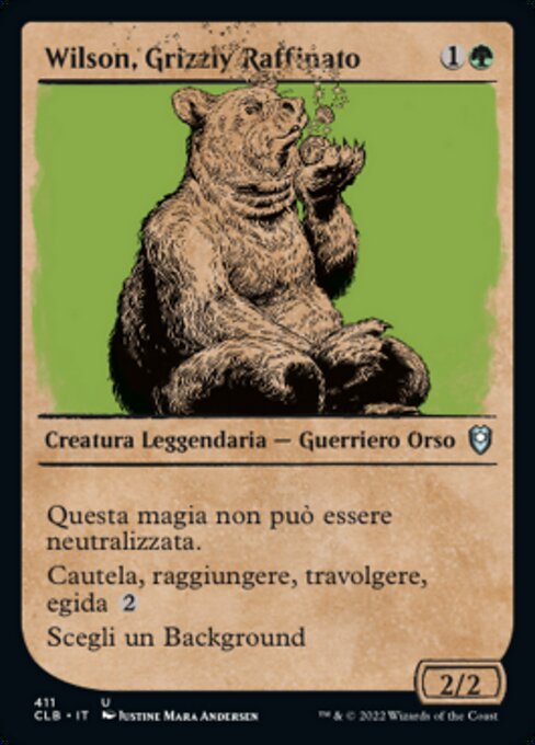 Wilson, Grizzly Raffinato