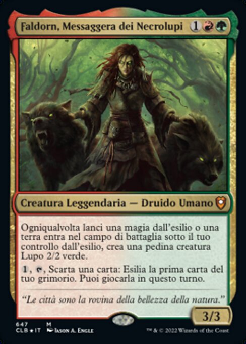 Faldorn, Dread Wolf Herald