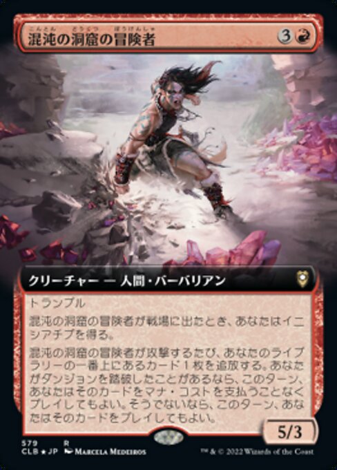 混沌の洞窟の冒険者