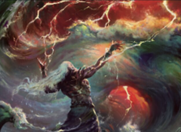 嵐の王の雷