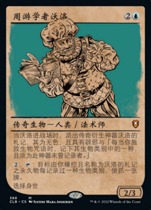 Volo, Itinerant Scholar