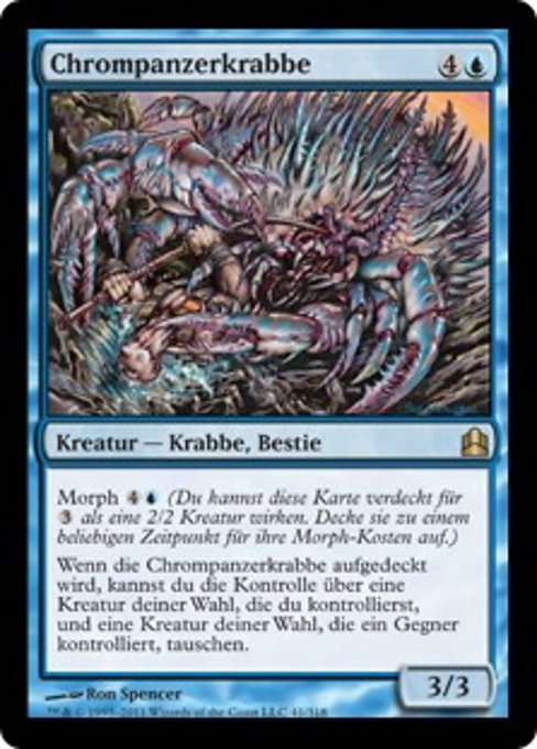 Chromeshell Crab
