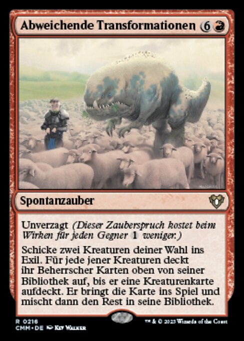 Divergent Transformations