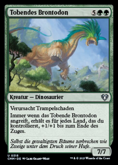 Rampaging Brontodon