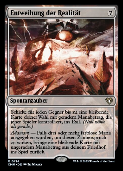 Entweihung der Realität