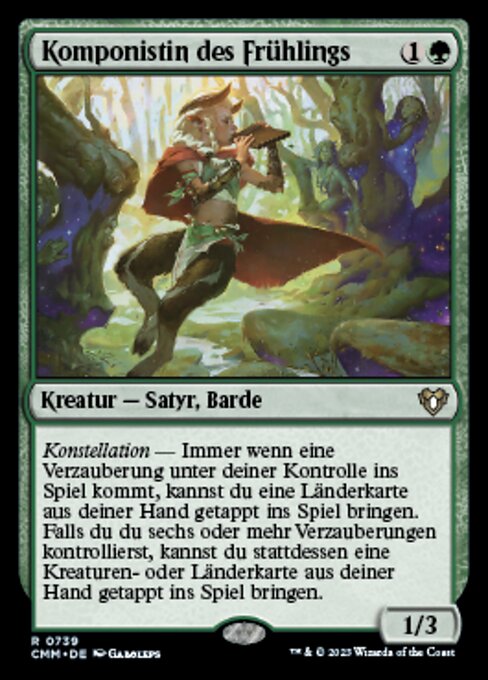 Komponistin des Frühlings