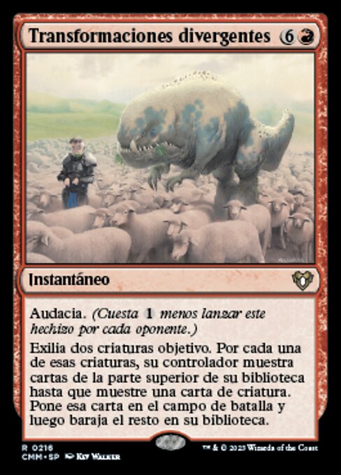 Divergent Transformations