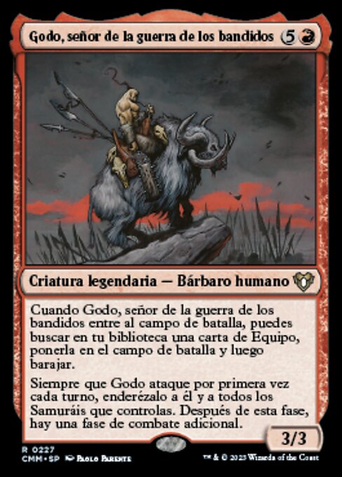 Godo, Bandit Warlord