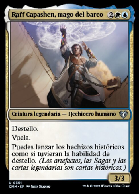 Raff Capashen, Ship's Mage