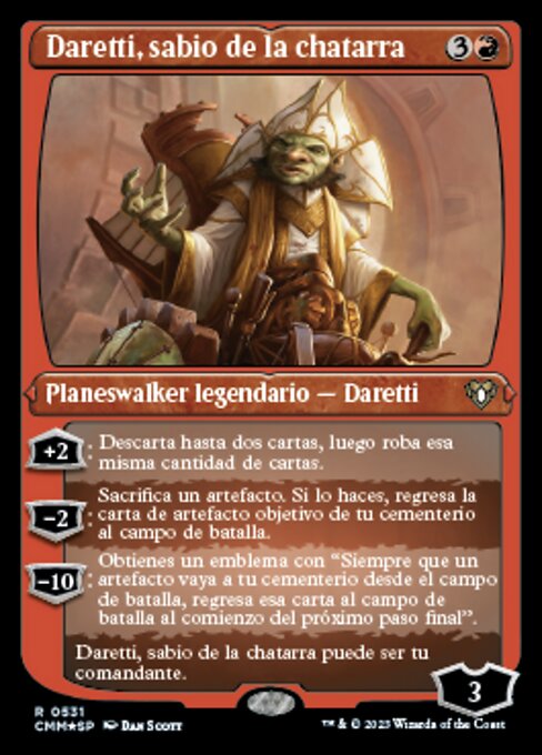 Daretti, Scrap Savant