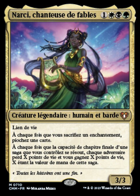 Narci, chanteuse de fables