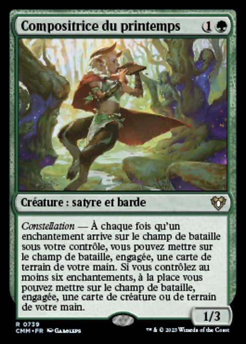 Compositrice du printemps