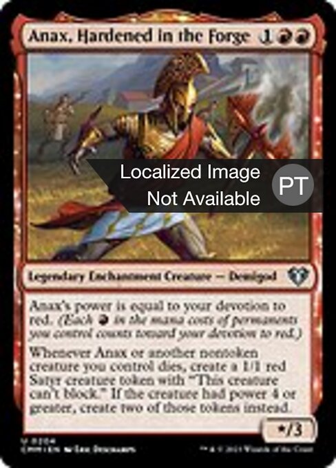 Anax, Hardened in the Forge