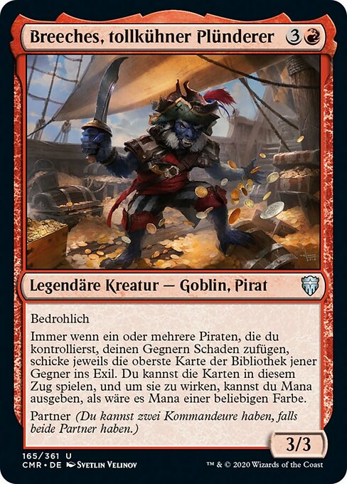 Breeches, Brazen Plunderer