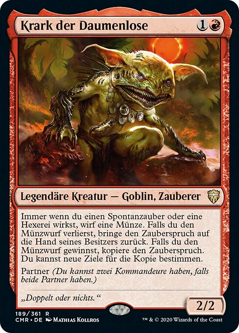 Krark, the Thumbless