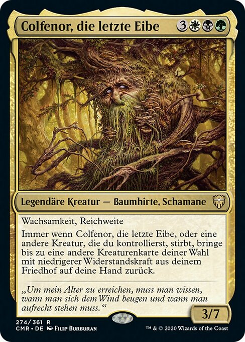 Colfenor, the Last Yew
