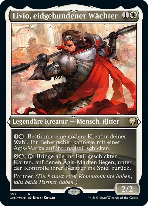 Livio, Oathsworn Sentinel