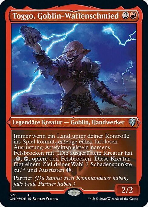 Toggo, Goblin Weaponsmith