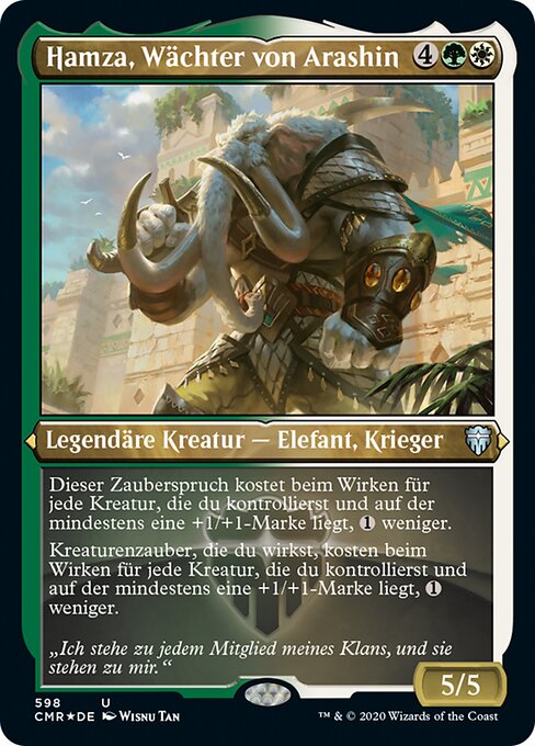 Hamza, Guardian of Arashin