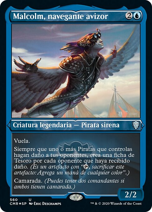 Malcolm, navegante avizor