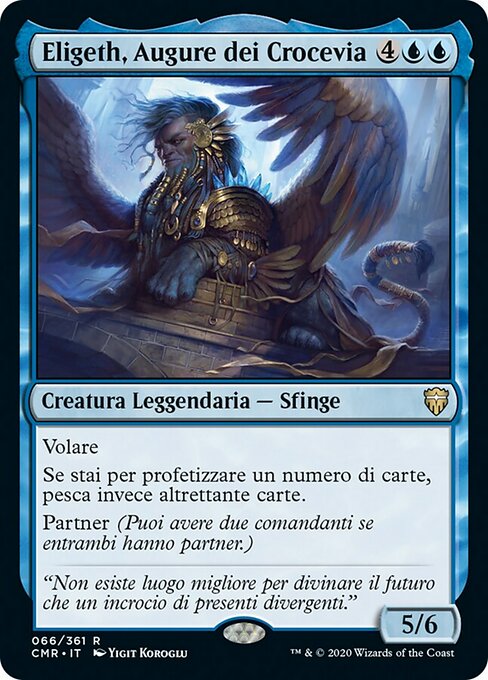 Eligeth, Augure dei Crocevia