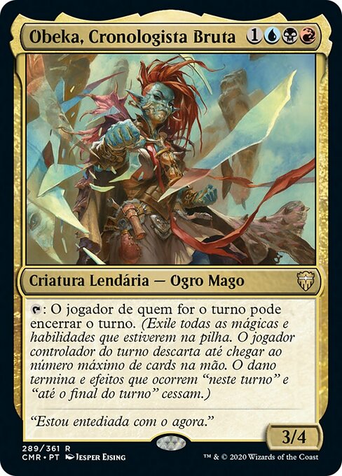 Obeka, Cronologista Bruta