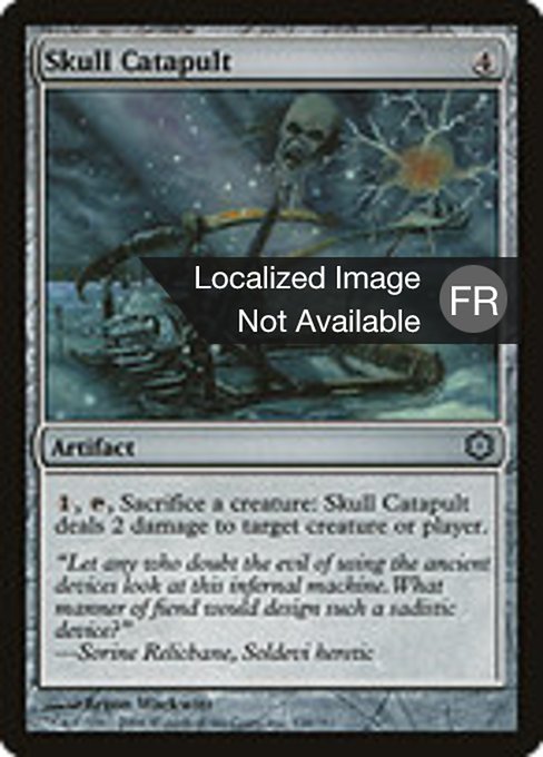 Catapulte des crânes