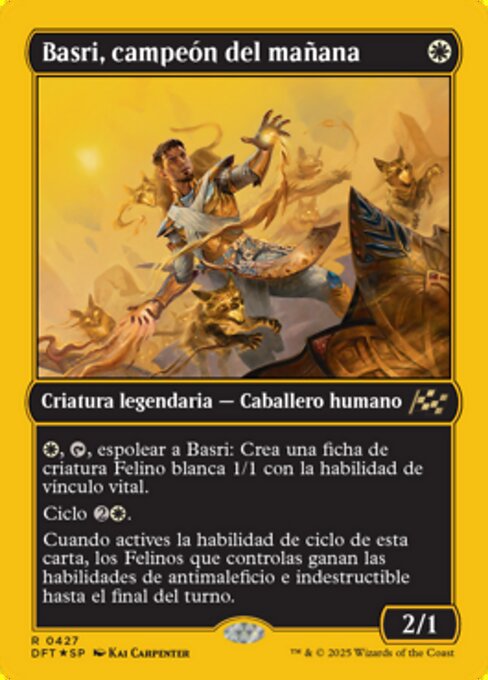 Basri, Tomorrow's Champion