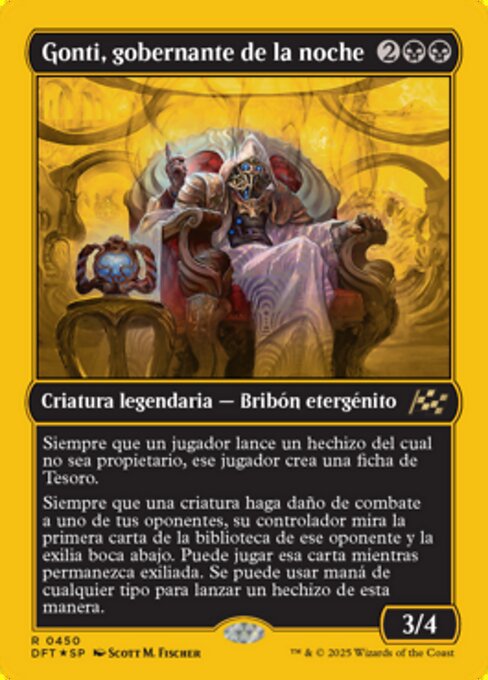 Gonti, Night Minister