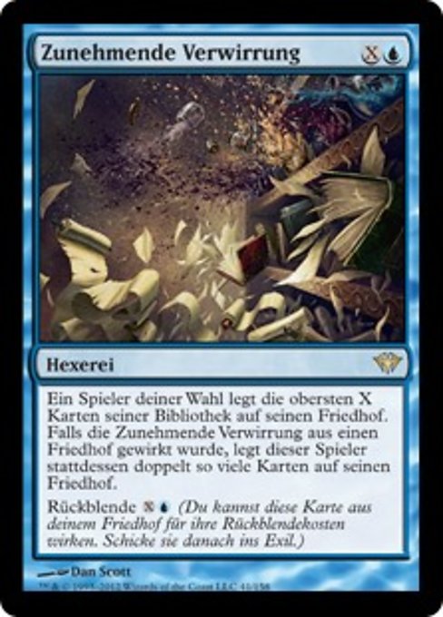 Increasing Confusion