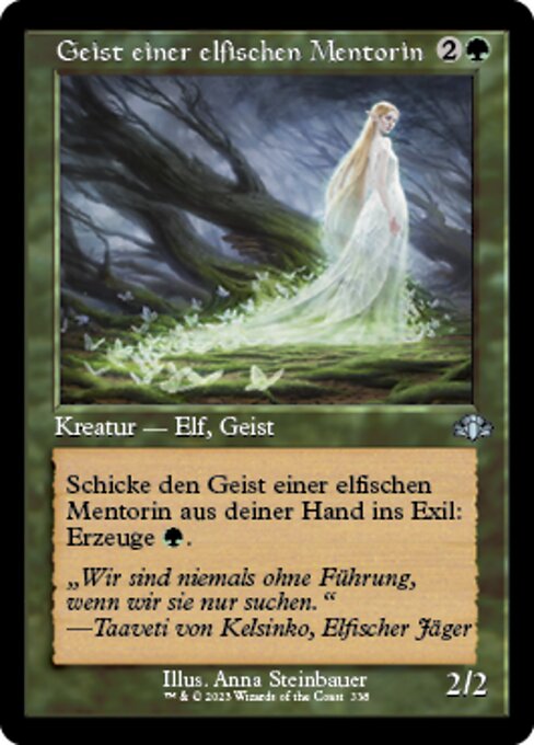 Geist einer elfischen Mentorin