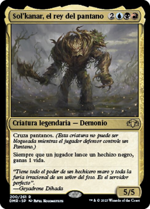 Sol'kanar, el rey del pantano