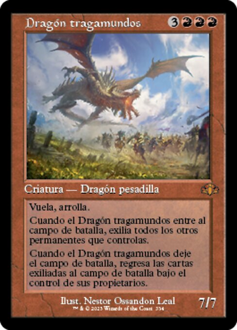 Dragón tragamundos
