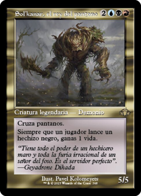 Sol'kanar, el rey del pantano