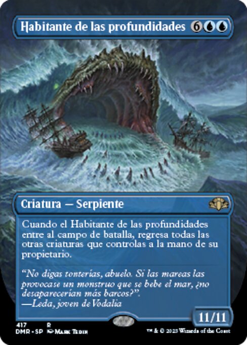 Habitante de las profundidades