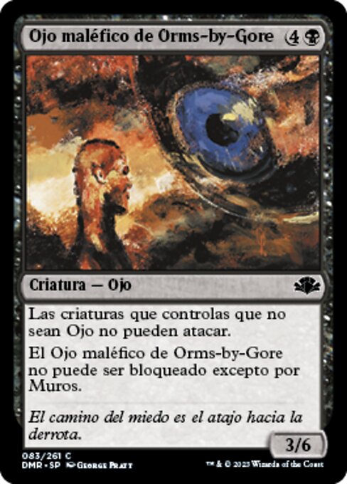 Ojo maléfico de Orms-by-Gore
