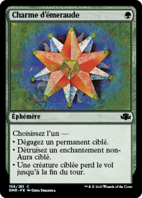Charme d'émeraude