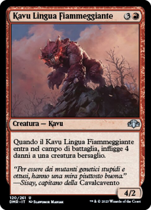 Flametongue Kavu