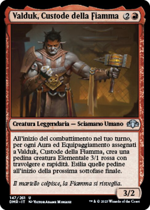 Valduk, Keeper of the Flame