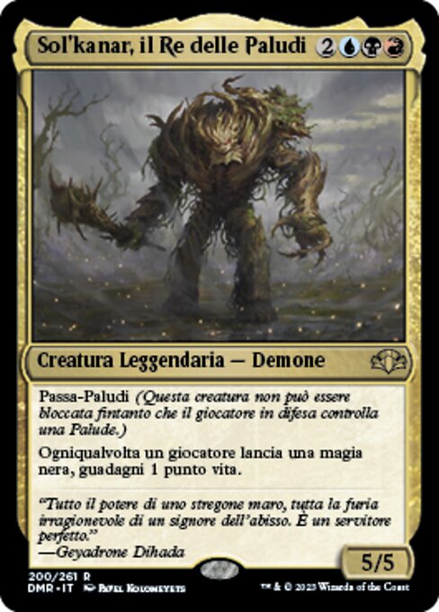 Sol'kanar the Swamp King