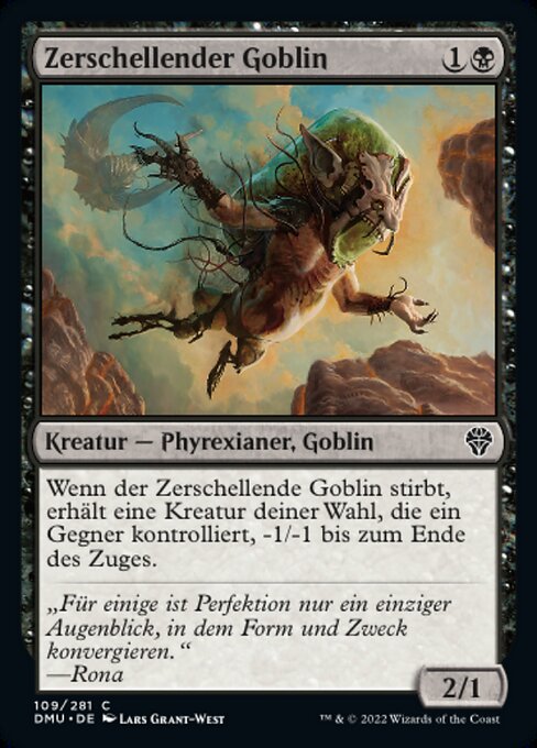 Zerschellender Goblin